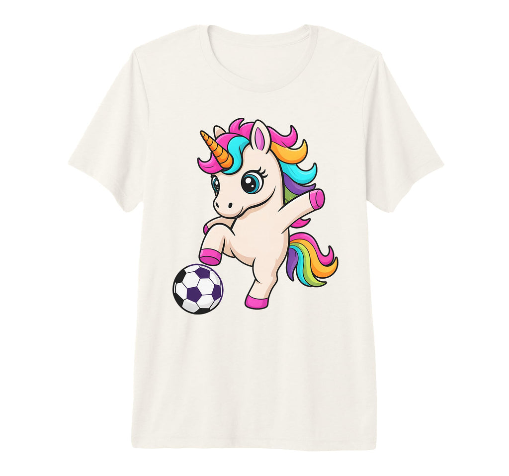 Funny Soccer Unicorn Just Who Loves T-Shirt - Streetwear Style Unisex - T-Shirt, Sweatshirt, Hoodie