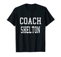 Coach Shelton Custom Football T-Shirt - Casual Everyday Wear Men Women - T-Shirt, Sweatshirt, Hoodie