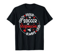 Crazy Proud Soccer Stepmom Soccer T-Shirt - Fun Novelty Design for Adults - T-Shirt, Sweatshirt, Hoodie