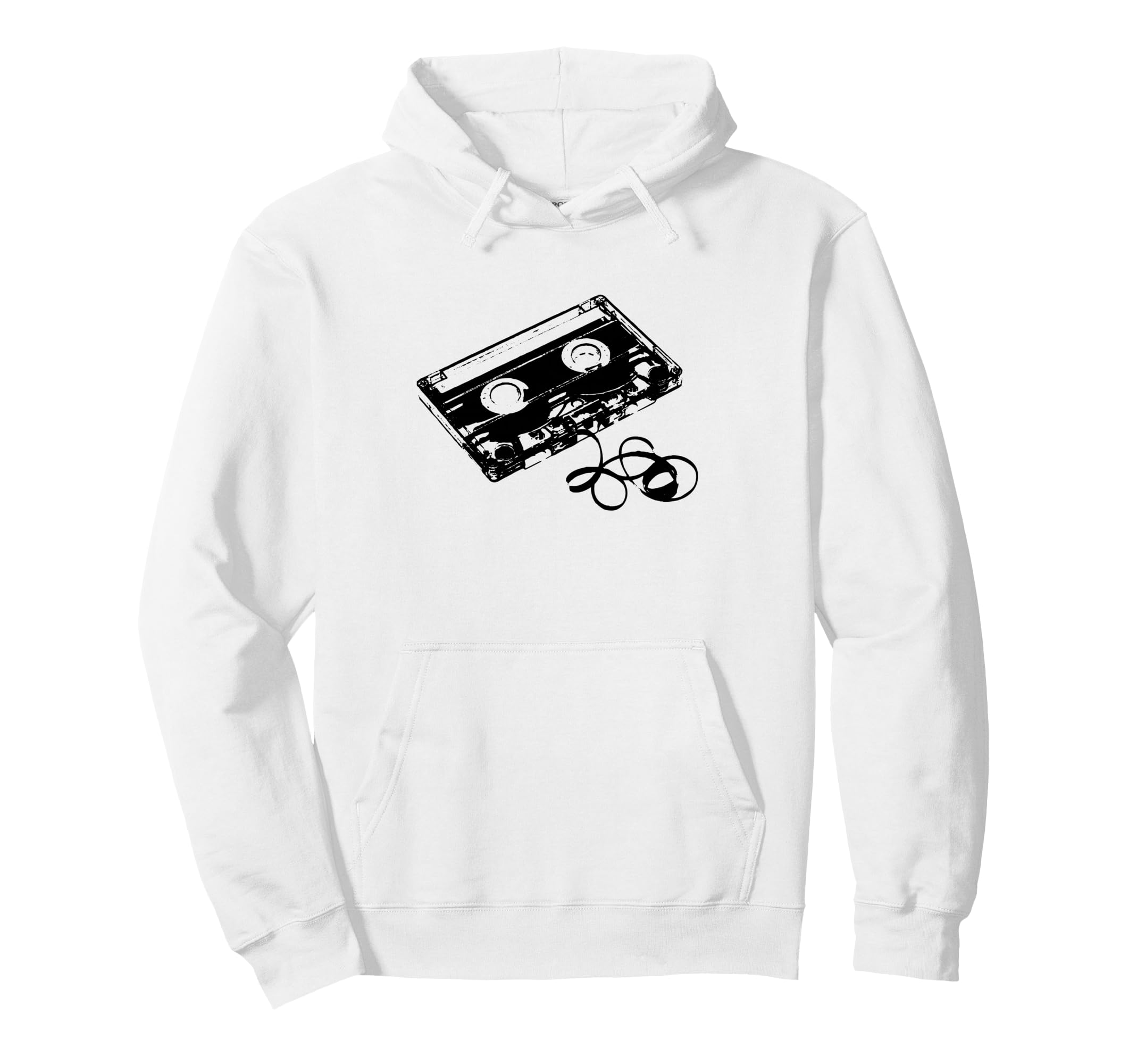 Tangled Cassette Tape Hoodie - Streetwear Style for Adults - T-Shirt, Sweatshirt, Hoodie