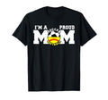 Im Proud Mom Funny Soccer Softball T-Shirt - Custom Art Print for Adults - T-Shirt, Sweatshirt, Hoodie
