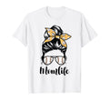 Mom Life Messy Bun Lovers Mother T-Shirt - Fun Novelty Design Unisex - T-Shirt, Sweatshirt, Hoodie