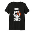 Mens Ball Dad Funny Volleyball Soccer T-Shirt - Unique Graphic Unisex - T-Shirt, Sweatshirt, Hoodie