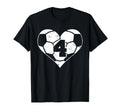 Soccer Number 4 Jersey Funny Soccer T-Shirt - Streetwear Style Men Women - T-Shirt, Sweatshirt, Hoodie