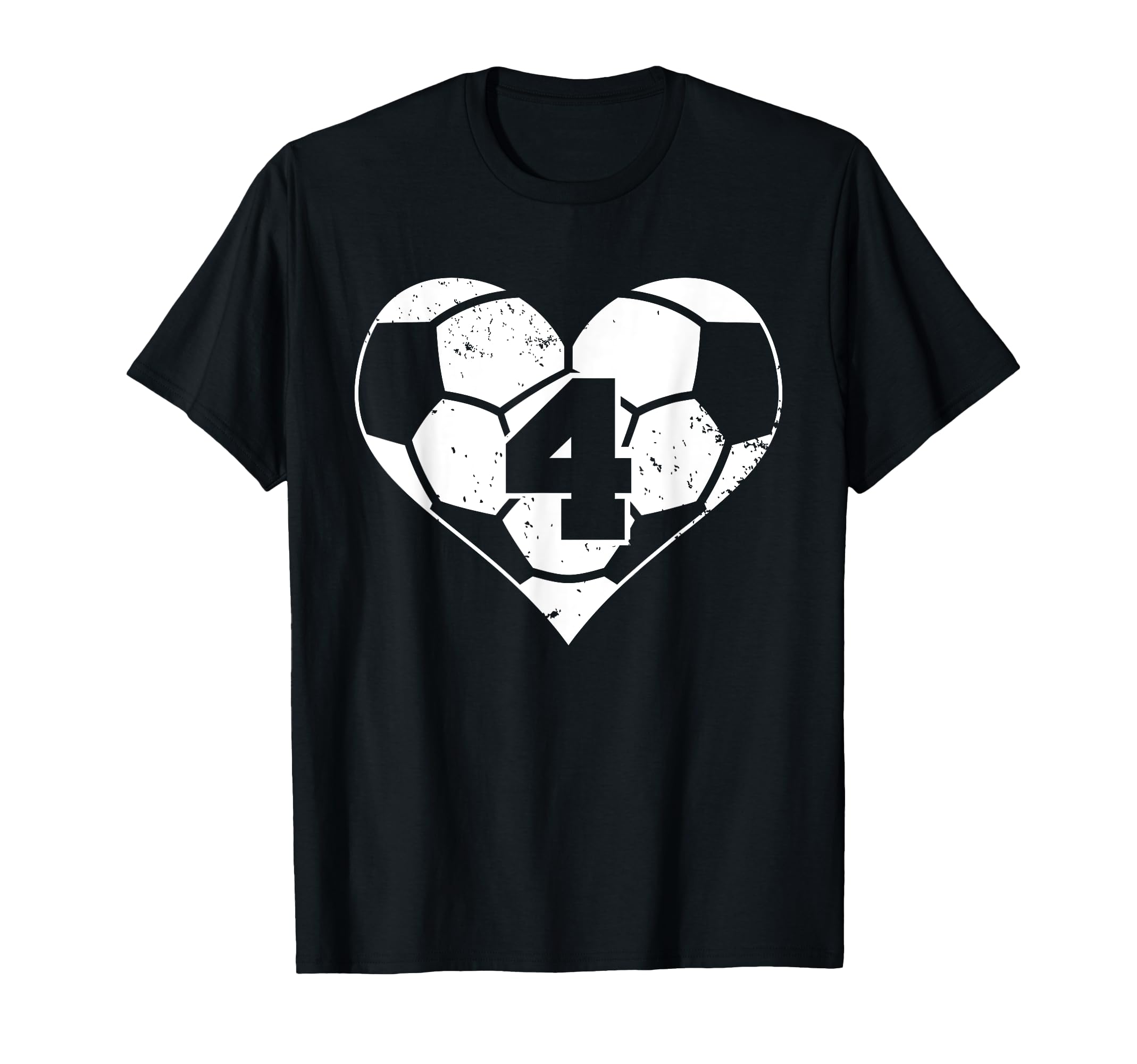 Soccer Number 4 Jersey Funny Soccer T-Shirt - Streetwear Style Men Women - T-Shirt, Sweatshirt, Hoodie