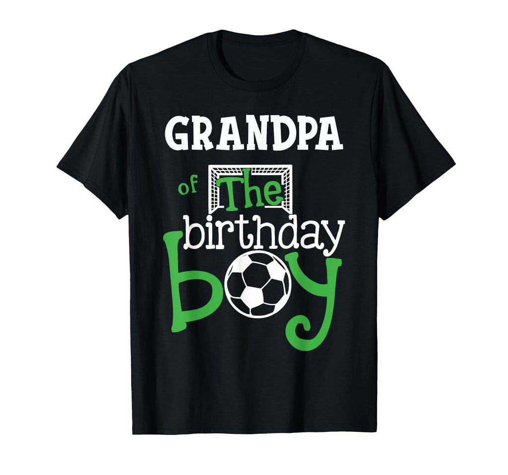 Grandpa Birthday Soccer Player Matching T-Shirt - Aesthetic Graphic Unisex - T-Shirt, Sweatshirt, Hoodie