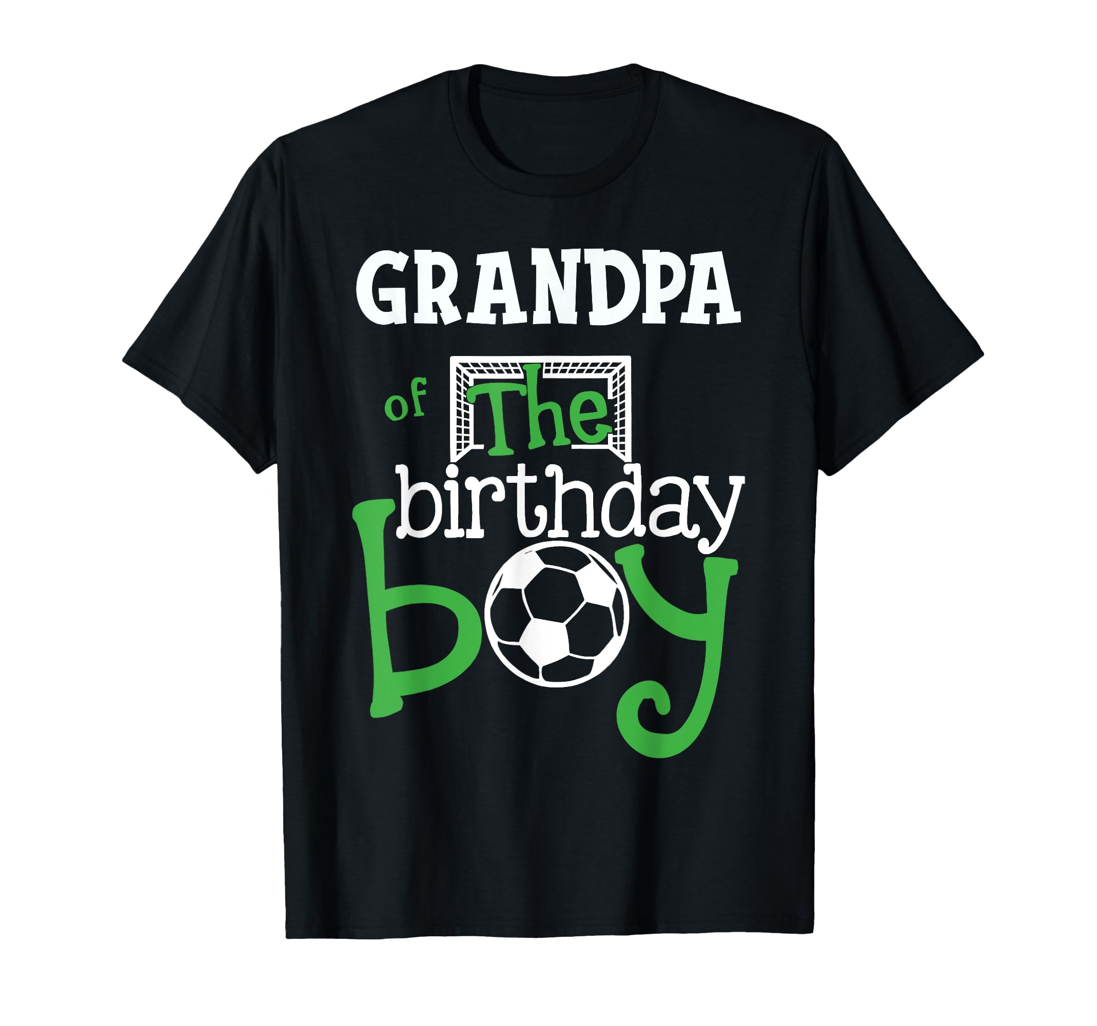 Grandpa Birthday Soccer Player Matching T-Shirt - Aesthetic Graphic Unisex - T-Shirt, Sweatshirt, Hoodie