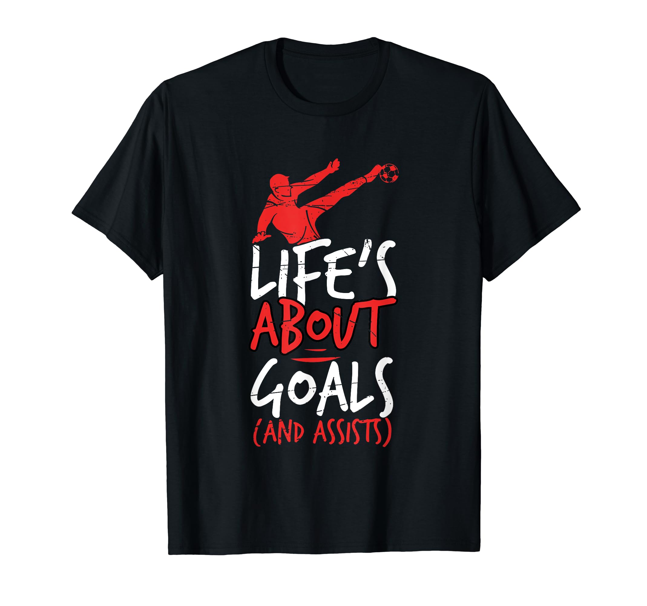 Soccer Ball Lies About Goals T-Shirt - Custom Art Print for Adults - T-Shirt, Sweatshirt, Hoodie
