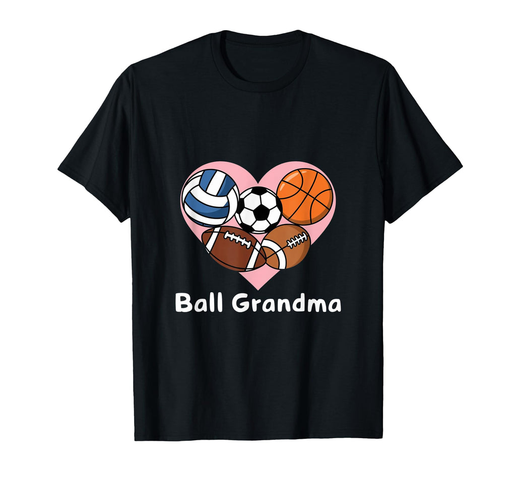 Ball Grandma Funny Soccer Football T-Shirt - Unique Graphic Unisex - T-Shirt, Sweatshirt, Hoodie