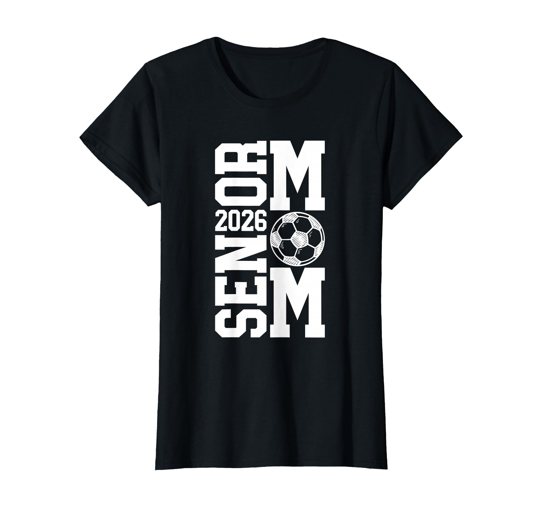 Soccer Senior Mom Class 2026 Soccer T-Shirt - Aesthetic Graphic Unisex - T-Shirt, Sweatshirt, Hoodie