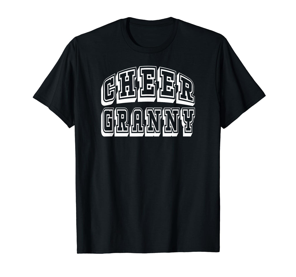 Cheer Granny Proud Cheerleader T-Shirt - Fun Novelty Design for Adults - T-Shirt, Sweatshirt, Hoodie
