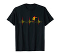 Spain Soccer Player Heartbeat Ekg T-Shirt - Novelty Apparel Men Women - T-Shirt, Sweatshirt, Hoodie