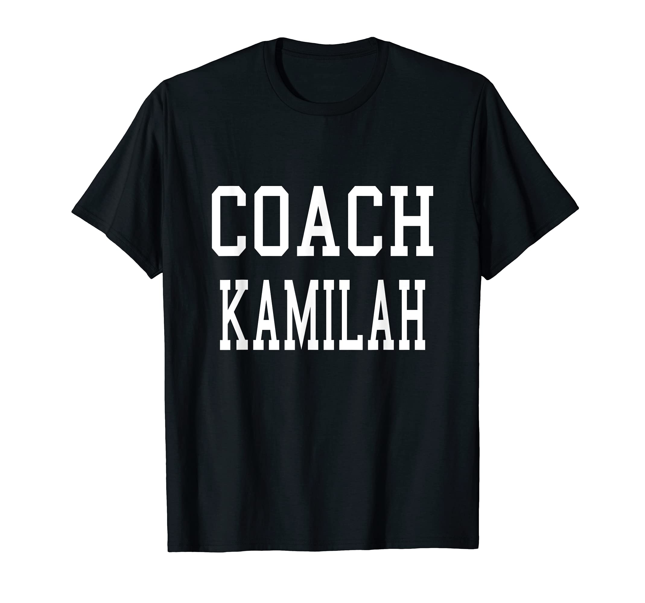 Coach Kamilah Custom Football Soccer T-Shirt - Trendy Graphic Men Women - T-Shirt, Sweatshirt, Hoodie
