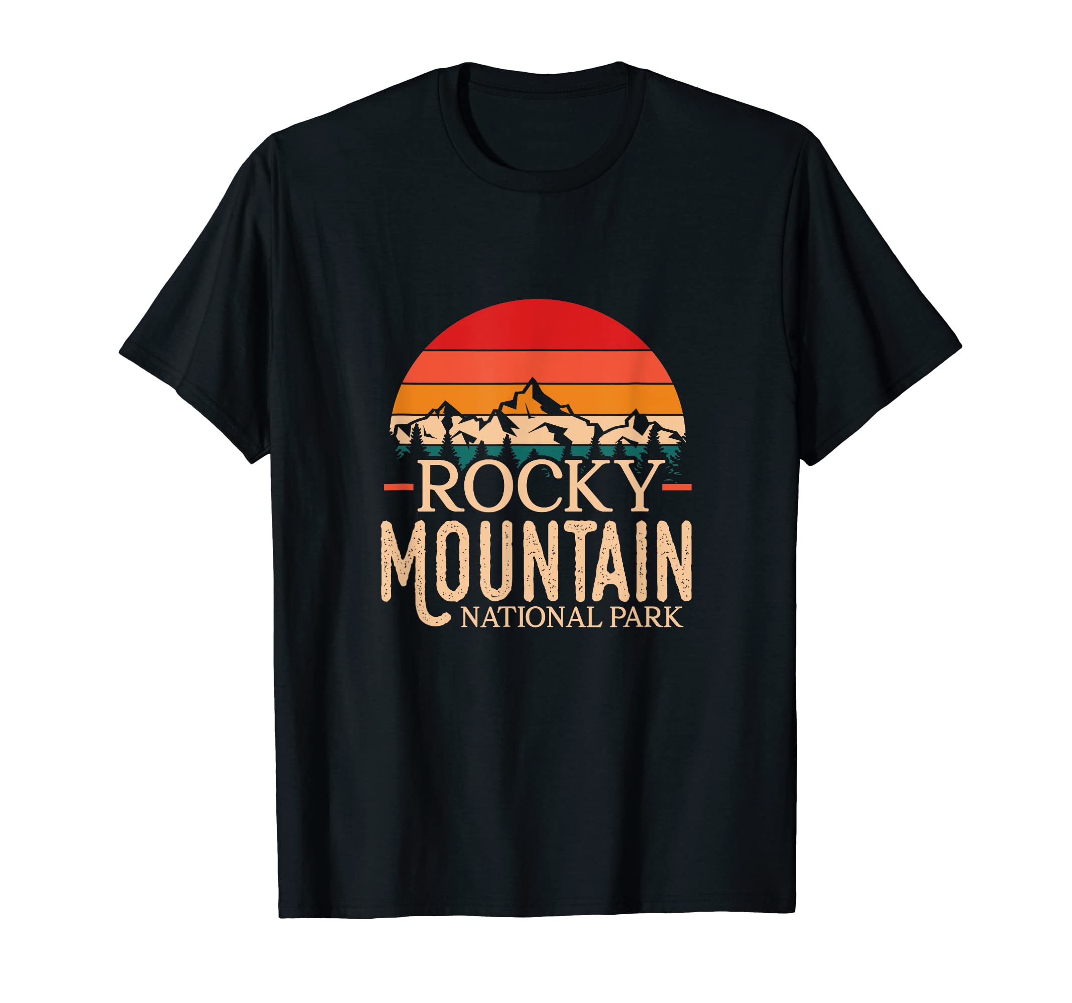 Rocky Mountain National Park Colorado T-Shirt - Trendy Graphic for Adults - T-Shirt, Sweatshirt, Hoodie