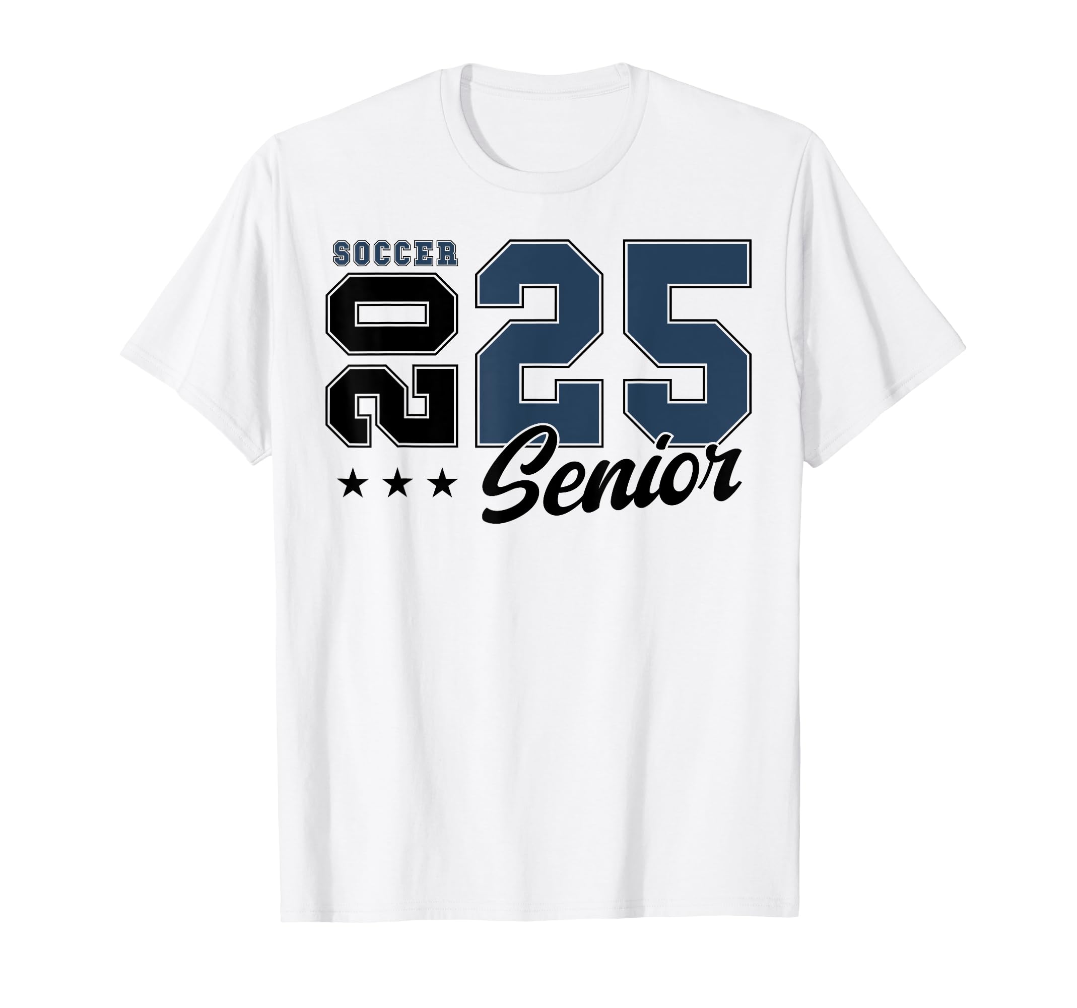 Soccer Senior Night Soccer Senior 2025 T-Shirt - Graphic Print for Adults - T-Shirt, Sweatshirt, Hoodie