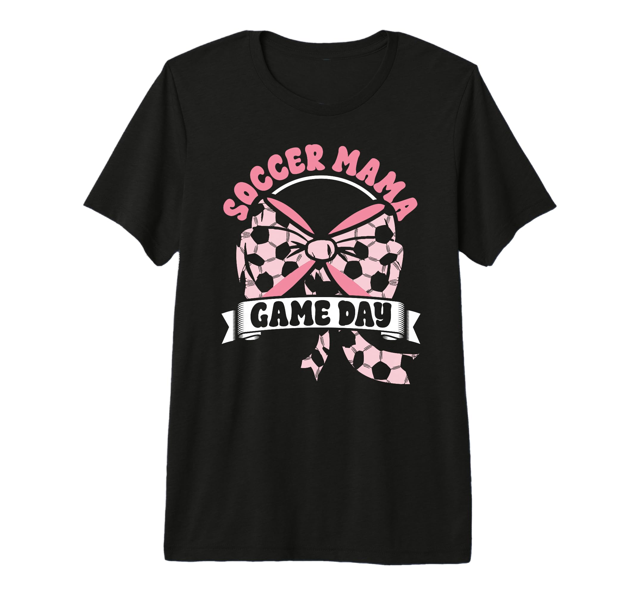 Soccer Mama Coquette Bow Game Day T-Shirt - Casual Everyday Wear Men Women - T-Shirt, Sweatshirt, Hoodie