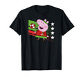 Peppa Pig Portugal Soccer Colors T-Shirt - Custom Art Print for Adults - T-Shirt, Sweatshirt, Hoodie