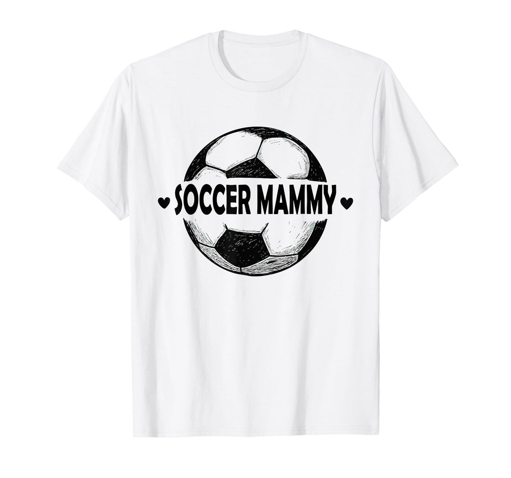 Soccer Mammy Soccer Player Sports Team T-Shirt - Unique Graphic Men Women - T-Shirt, Sweatshirt, Hoodie