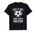 Just Who Loves Soccer Heart Player T-Shirt - Streetwear Style Men Women - T-Shirt, Sweatshirt, Hoodie