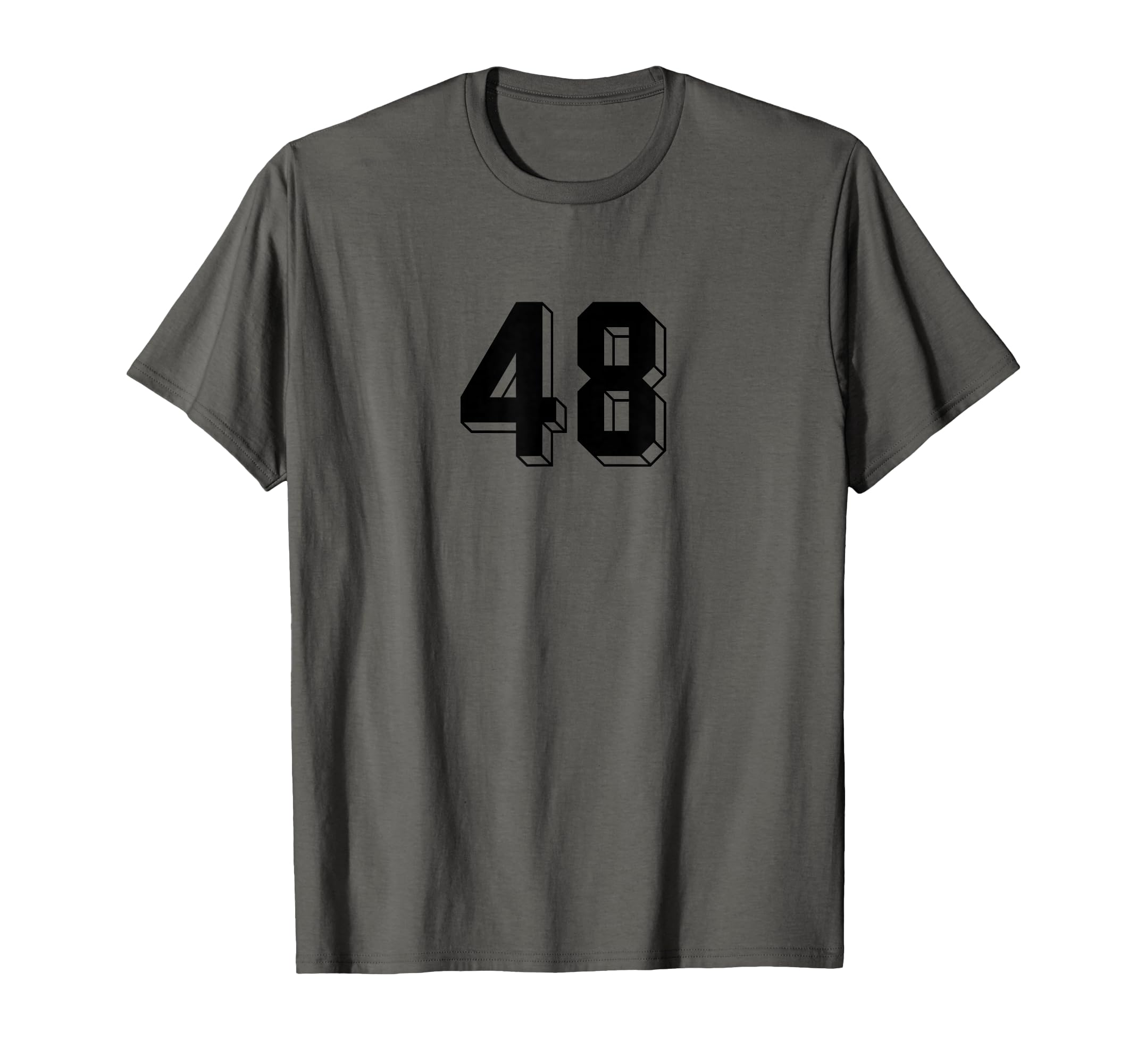 Number 48 80S 90S Soccer Team T-Shirt - Casual Everyday Wear Men Women - T-Shirt, Sweatshirt, Hoodie
