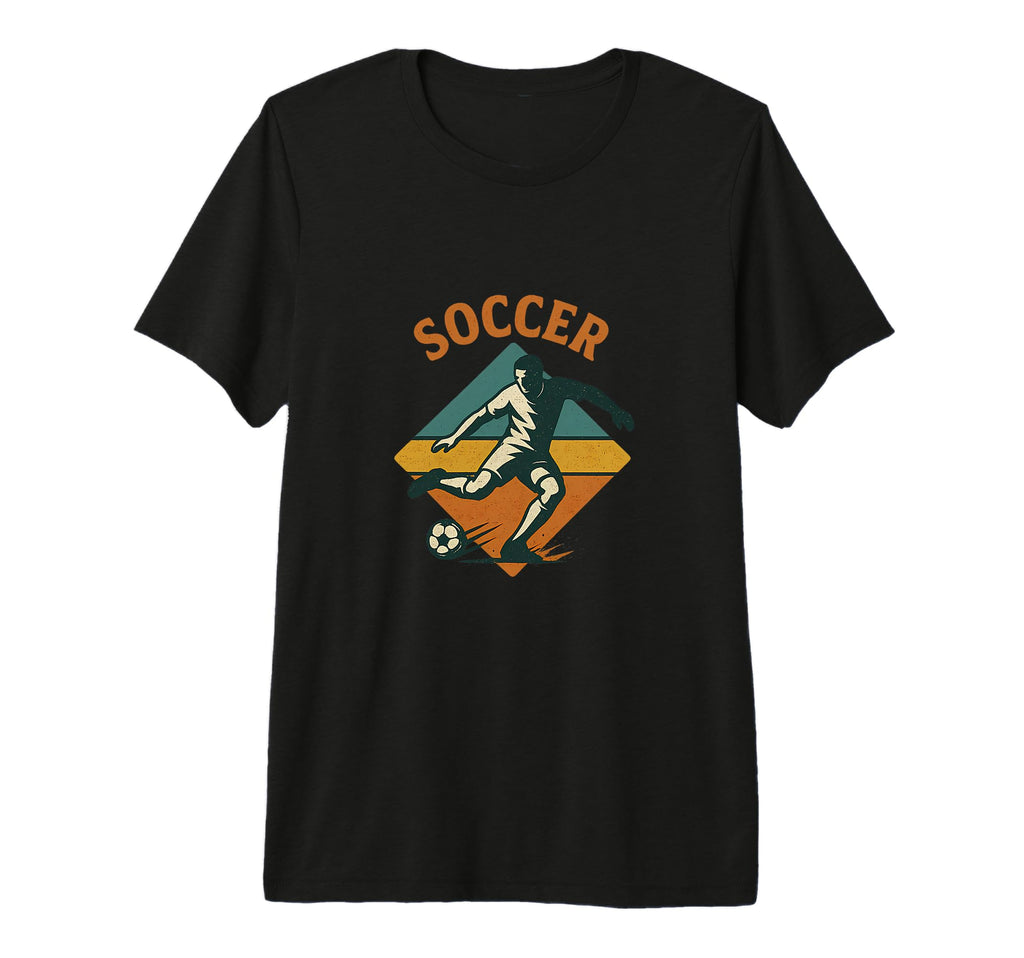 Soccer Player Kick Tri Blend T-Shirt - Streetwear Style Men Women - T-Shirt, Sweatshirt, Hoodie
