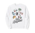 Los Angeles Vibes Icons Summer And Sweatshirt - Custom Art Print Unisex - T-Shirt, Sweatshirt, Hoodie