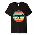 Roller Skating Dinosaur T Rex T-Shirt - Fun Novelty Design for Adults - T-Shirt, Sweatshirt, Hoodie