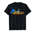 Indianapolis 8 Bit Video Arcade T-Shirt - Fun Novelty Design for Adults - T-Shirt, Sweatshirt, Hoodie