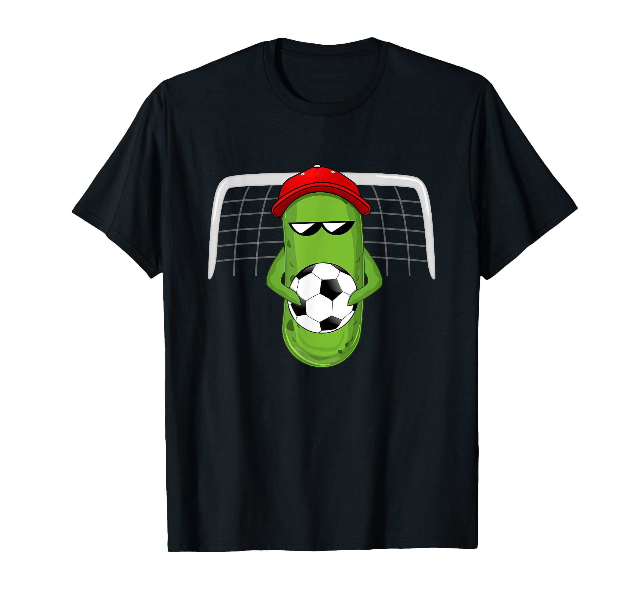 Funny Pickle Playing Soccer T-Shirt - Trendy Graphic Men Women - T-Shirt, Sweatshirt, Hoodie
