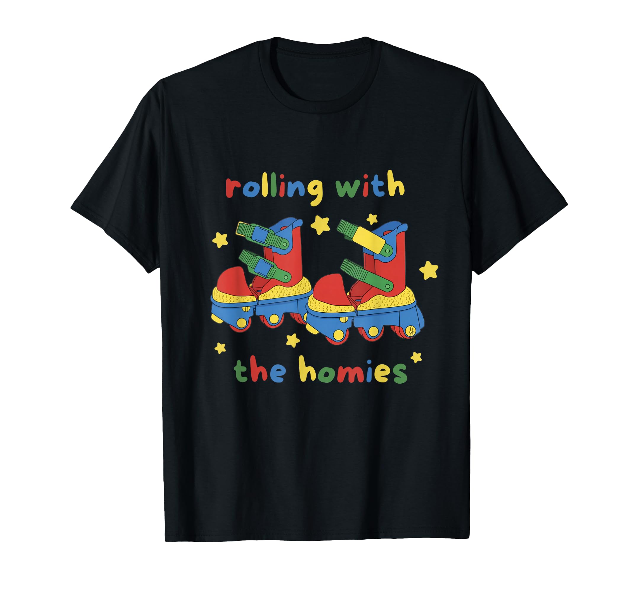 Kidcore Aesthetic Roller Skate Rolling T-Shirt - Graphic Print Unisex - T-Shirt, Sweatshirt, Hoodie