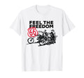 Route 66 Feel Freedom T-Shirt - Streetwear Style for Adults - T-Shirt, Sweatshirt, Hoodie