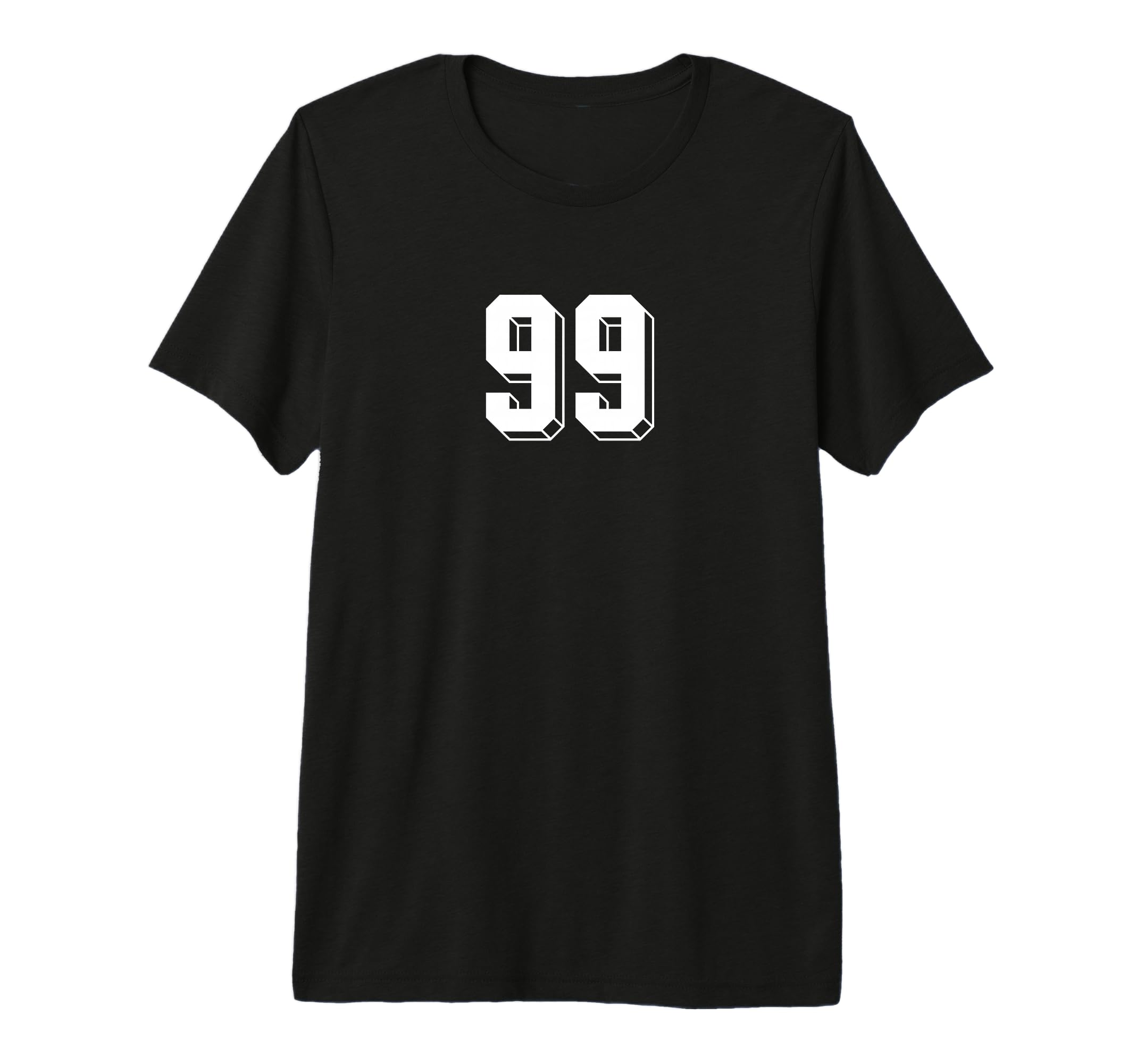 Number 99 80S 90S Soccer Team T-Shirt - Casual Everyday Wear for Adults - T-Shirt, Sweatshirt, Hoodie