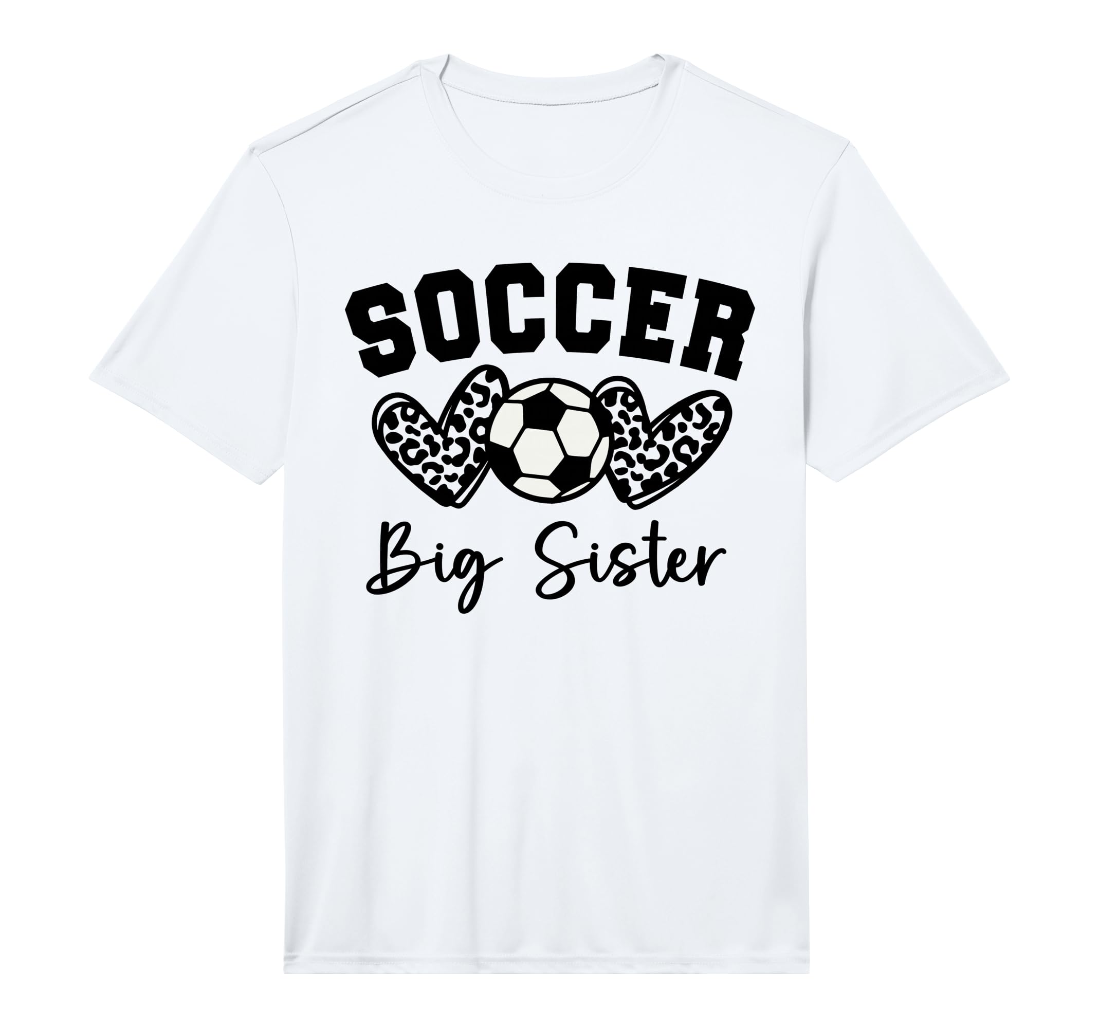 Soccer Big Sister Matching Family T-Shirt - Aesthetic Graphic for Adults - T-Shirt, Sweatshirt, Hoodie