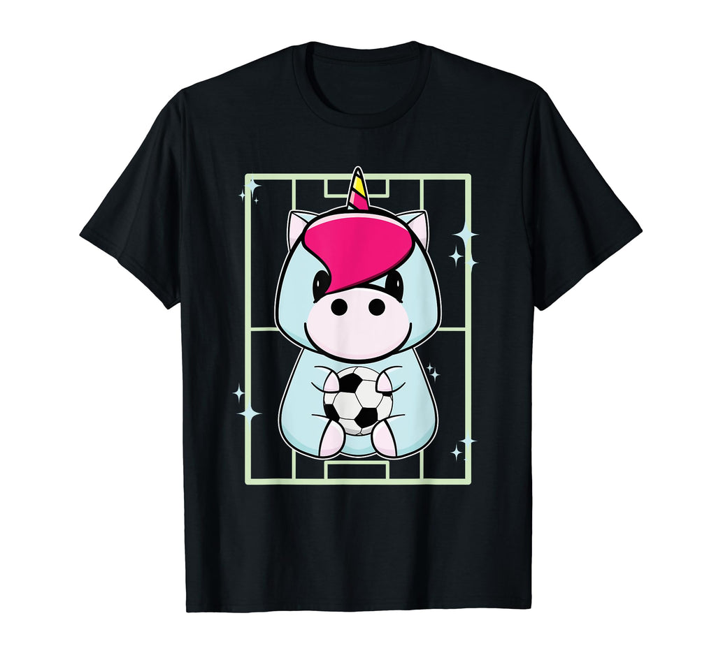 Unicorn Soccer T-Shirt - Custom Art Print Unisex - T-Shirt, Sweatshirt, Hoodie
