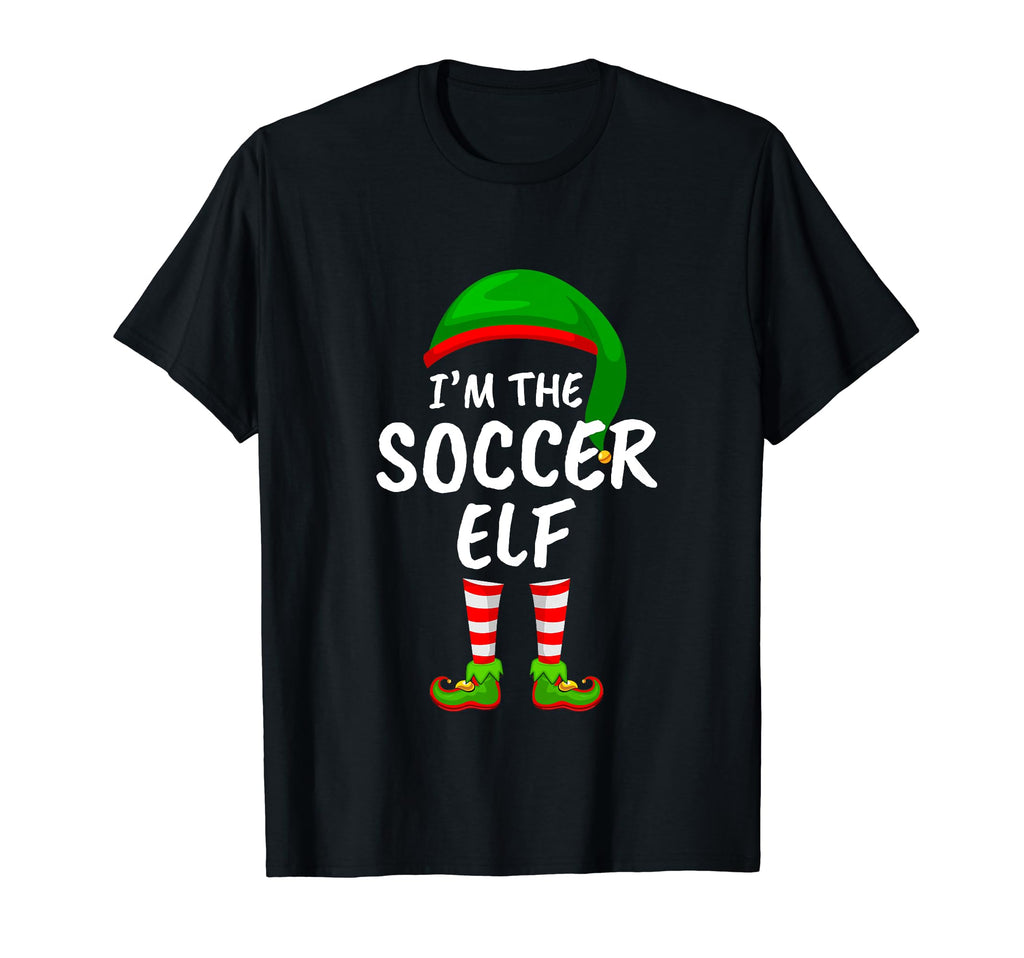 Matching Family Im Soccer Elf T-Shirt - Fun Novelty Design for Adults - T-Shirt, Sweatshirt, Hoodie