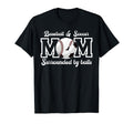 Soccer And Baseball Mom Funny Baseball T-Shirt - Aesthetic Graphic Unisex - T-Shirt, Sweatshirt, Hoodie
