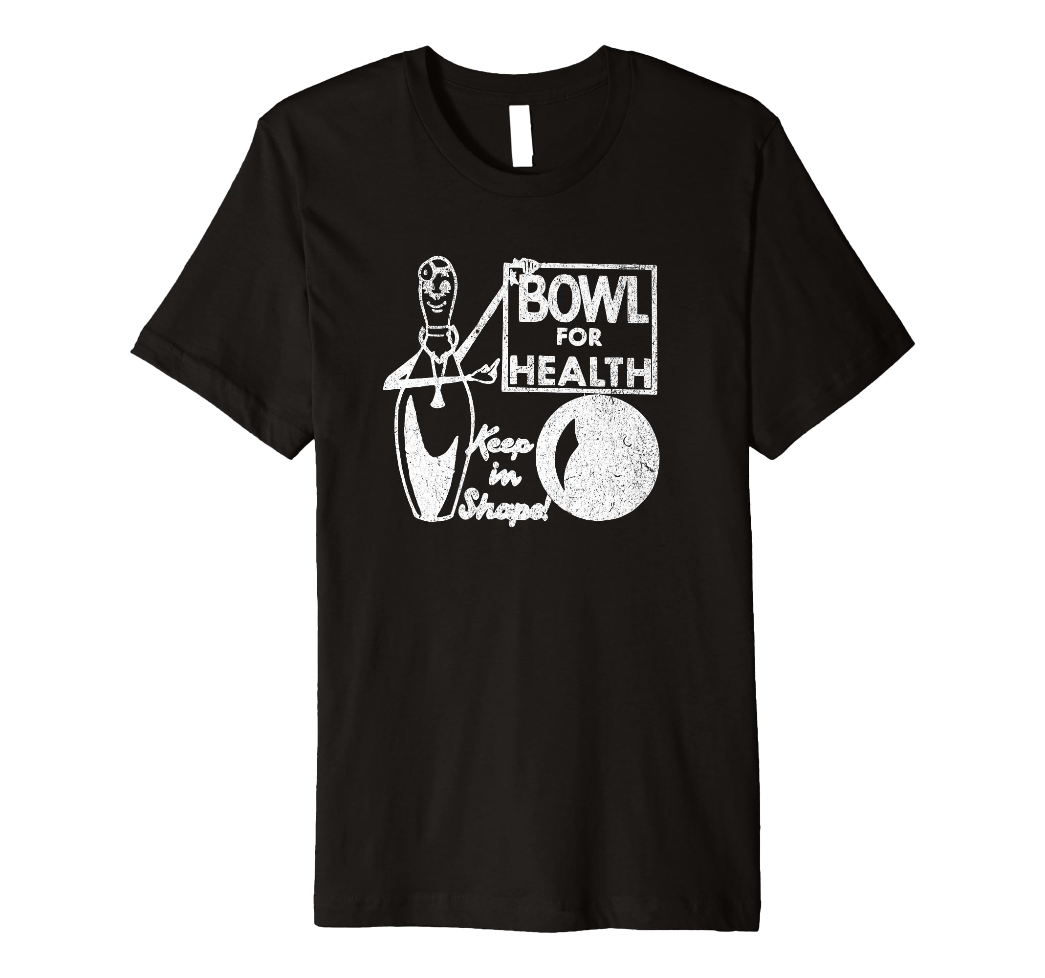 Bowl Health Bowling Matchbook T-Shirt - Minimalist Print Men Women - T-Shirt, Sweatshirt, Hoodie