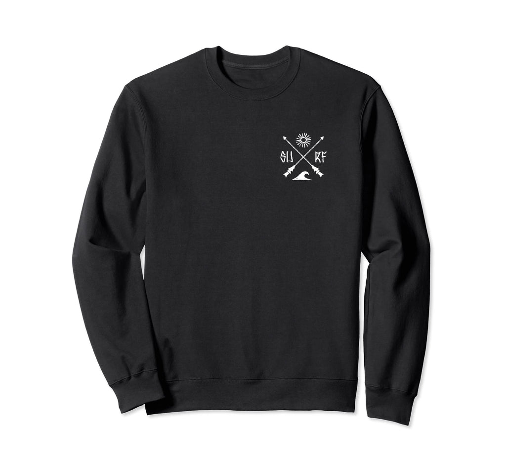 Surfer Present Sweatshirt - Fun Novelty Design Unisex - T-Shirt, Sweatshirt, Hoodie