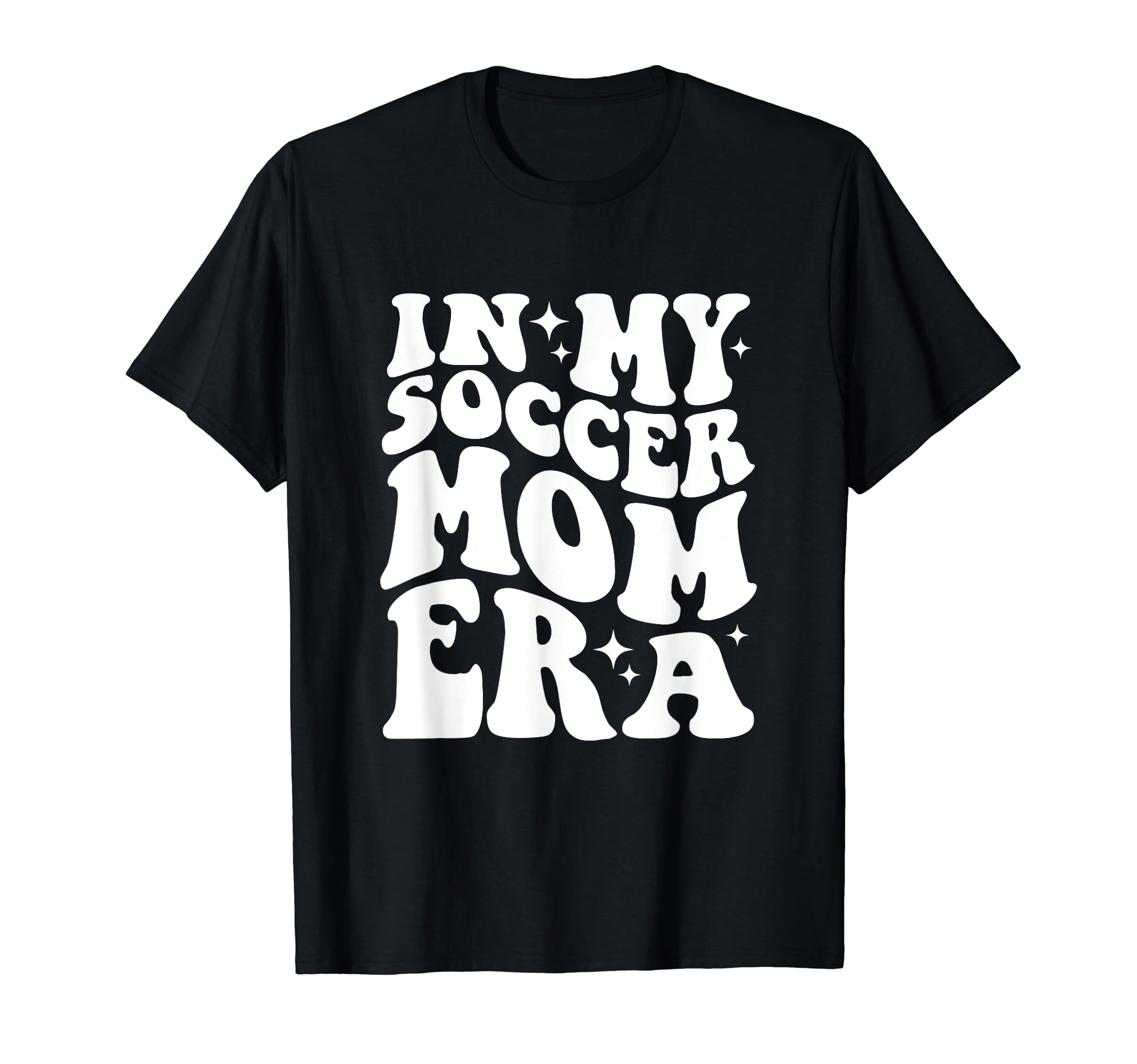 My Soccer Mom Era Football Mama Groovy T-Shirt - Graphic Print for Adults - T-Shirt, Sweatshirt, Hoodie
