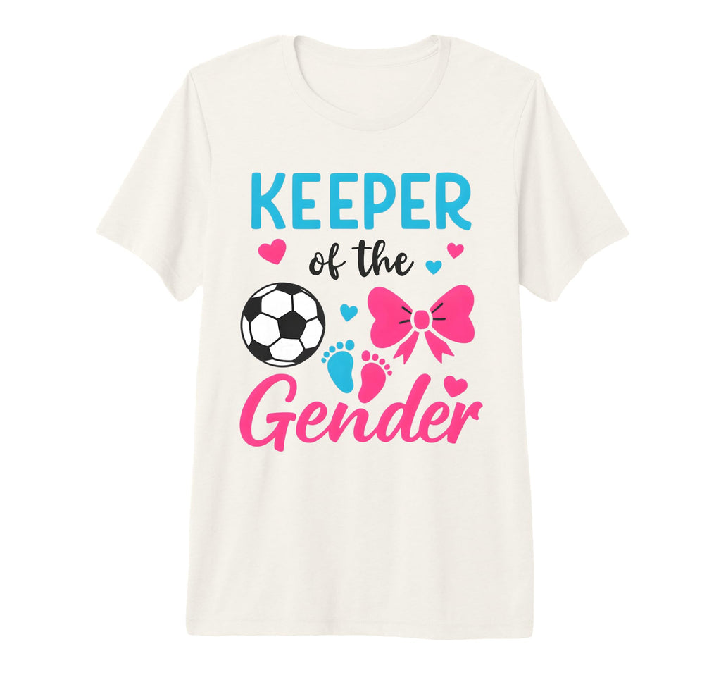 Keeper Gender Soccer Or Bows Funny T-Shirt - Trendy Graphic for Adults - T-Shirt, Sweatshirt, Hoodie