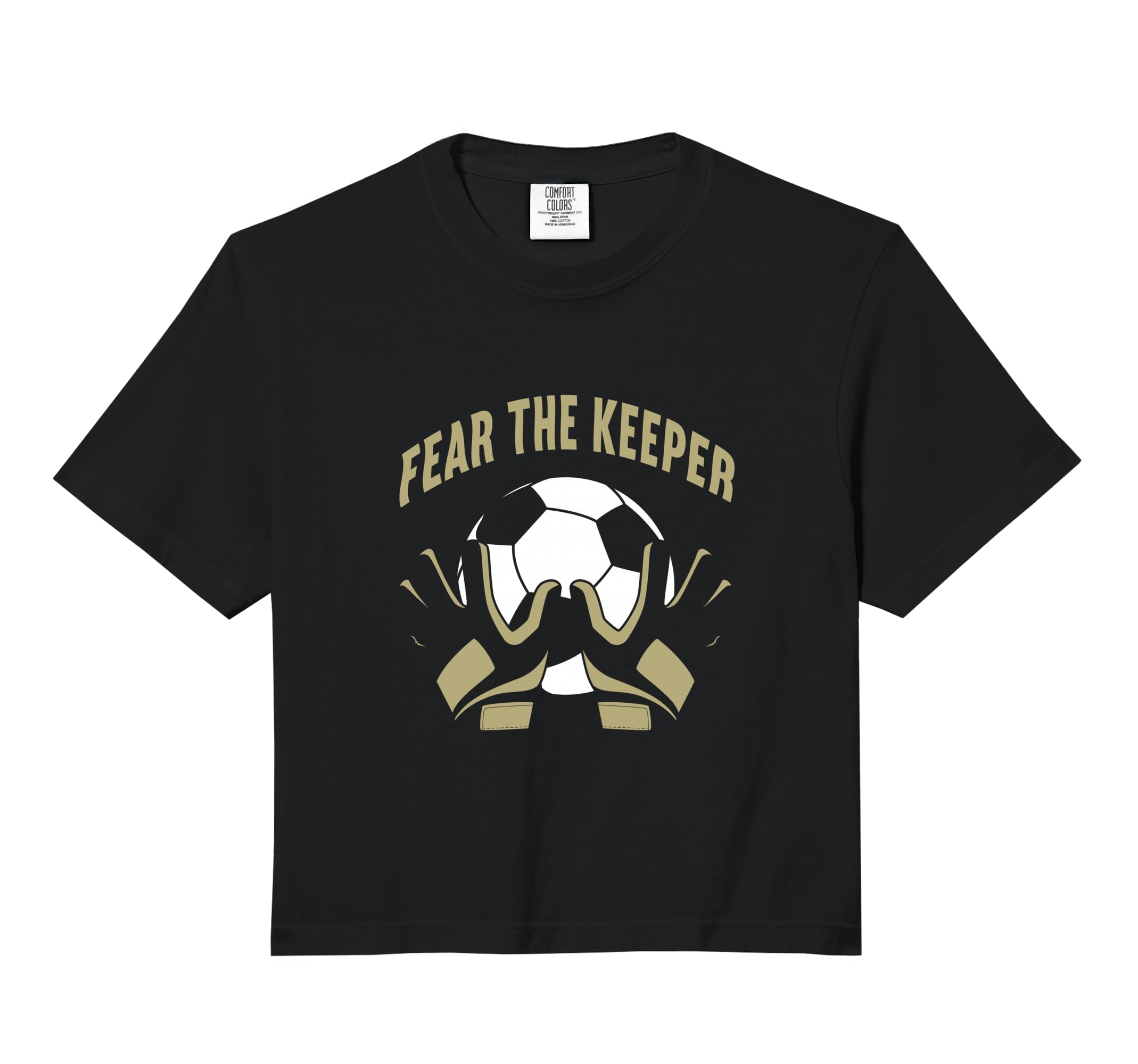 Fear Goalkeeper Football Keeper Comfort Hoodie - Custom Art Print Unisex - T-Shirt, Sweatshirt, Hoodie
