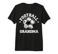 Football Grandma Sketch Soccer Ball Proud T-Shirt - Graphic Print Unisex - T-Shirt, Sweatshirt, Hoodie