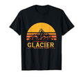 Glacier National Park Outdoor Hiking T-Shirt - Graphic Print for Adults - T-Shirt, Sweatshirt, Hoodie