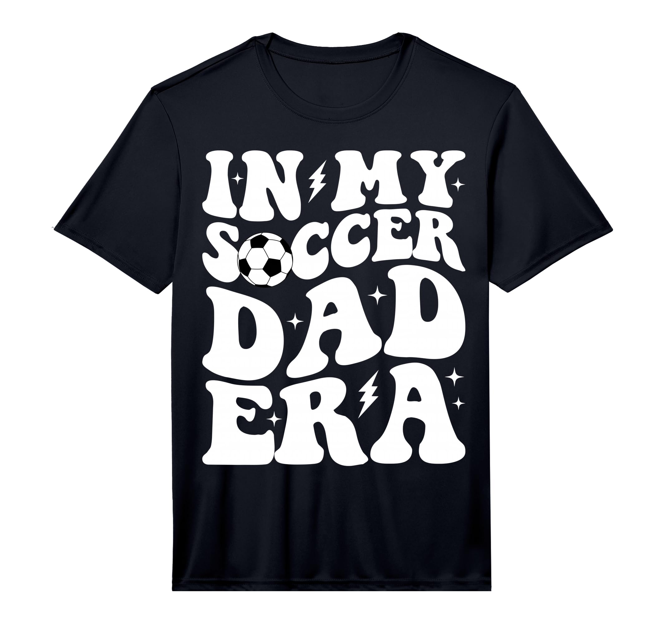 Groovy My Soccer Dad Era T-Shirt - Fun Novelty Design for Adults - T-Shirt, Sweatshirt, Hoodie