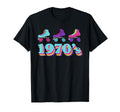 1970S Roller Skates 70S Party Costume T-Shirt - Trendy Graphic for Adults - T-Shirt, Sweatshirt, Hoodie