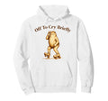 Off To Cry Briefly Funny Frog Meme Hoodie - Trendy Graphic for Adults - T-Shirt, Sweatshirt, Hoodie