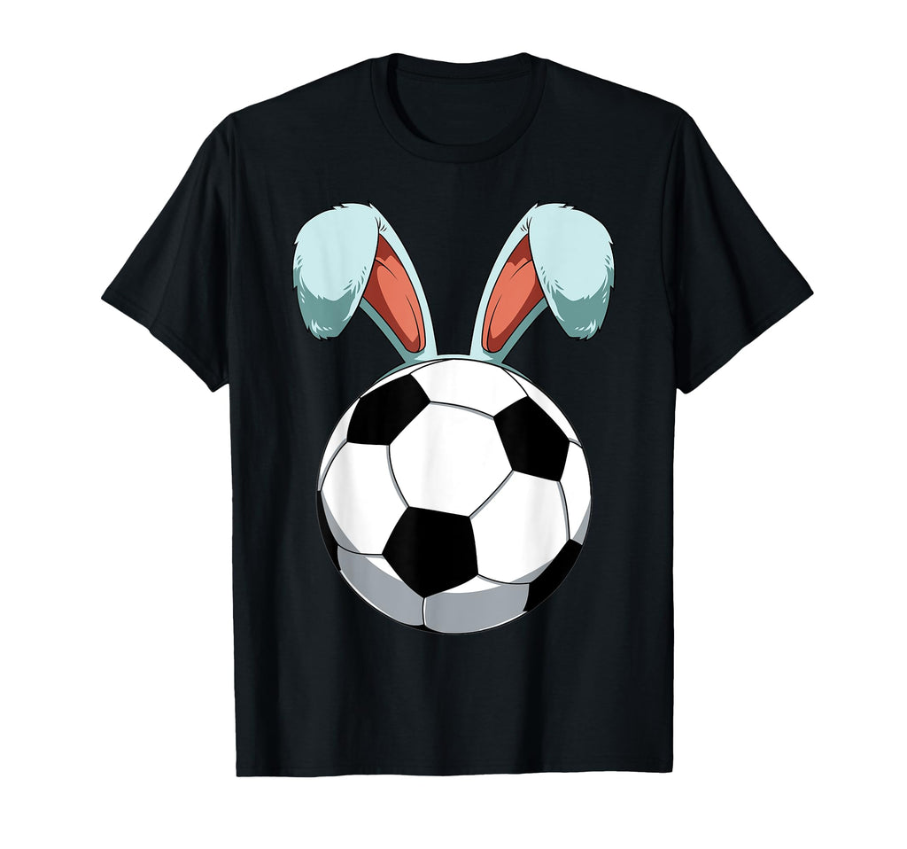 Easter Bunny Soccer Easter Day T-Shirt - Casual Everyday Wear Men Women - T-Shirt, Sweatshirt, Hoodie