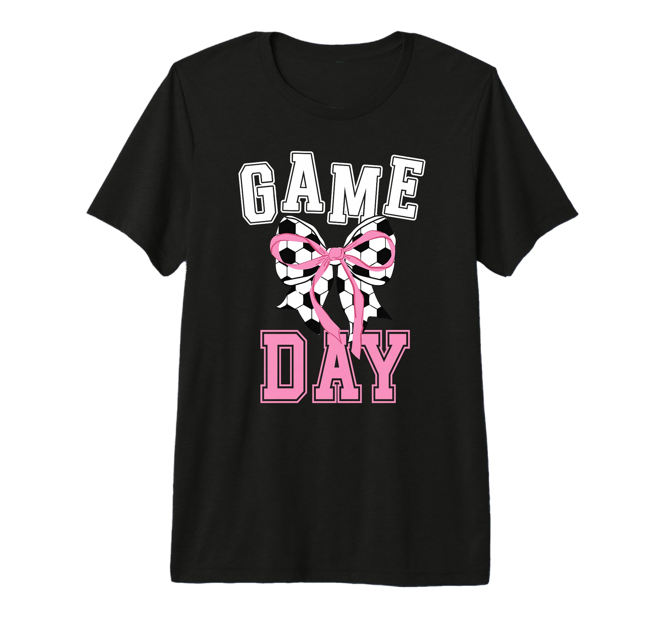 Game Day Soccer Game Day Coquette Tri T-Shirt - Fun Novelty Design Unisex - T-Shirt, Sweatshirt, Hoodie