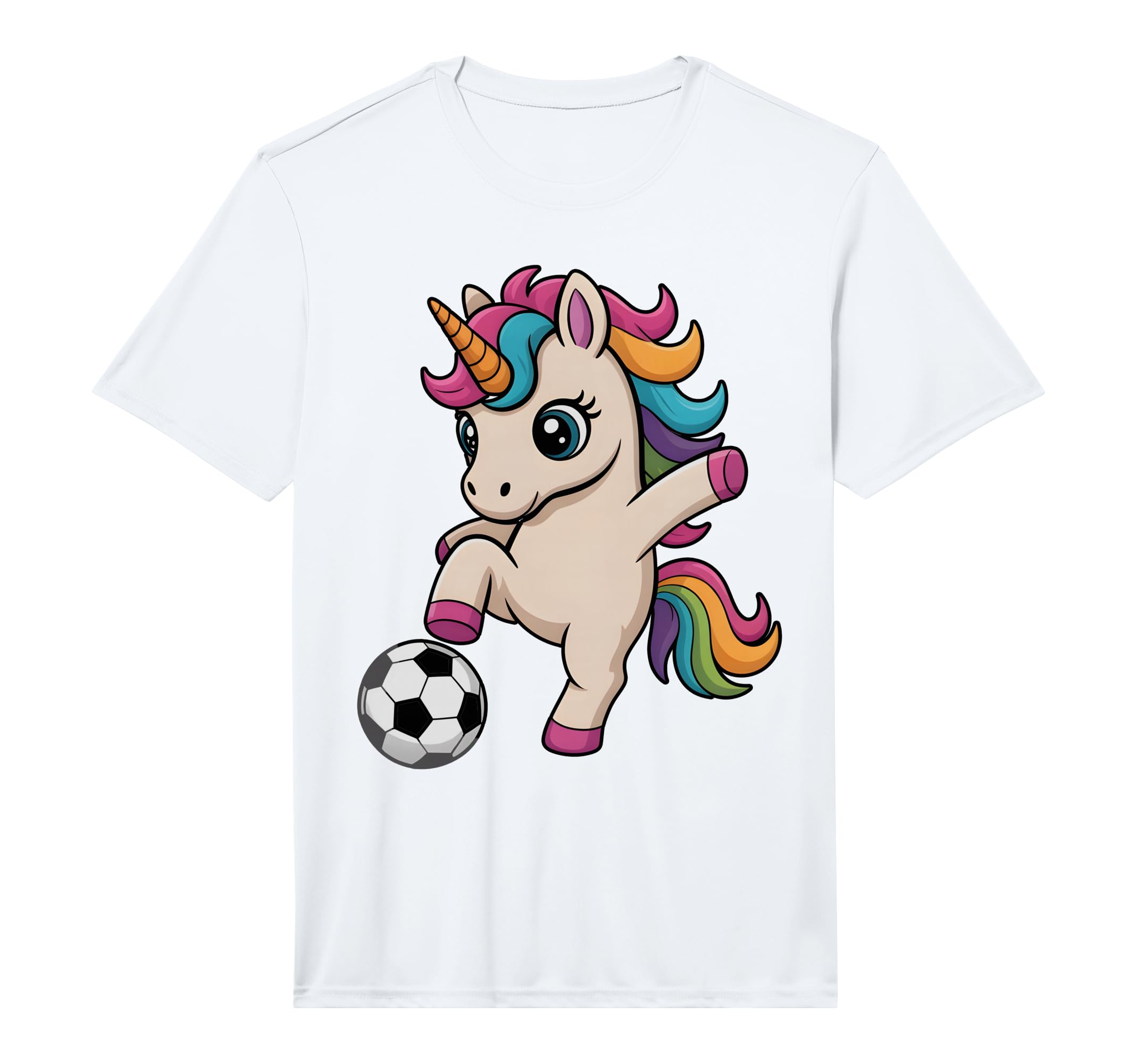 Unicorn Soccer Just Who Loves T-Shirt - Casual Everyday Wear for Adults - T-Shirt, Sweatshirt, Hoodie