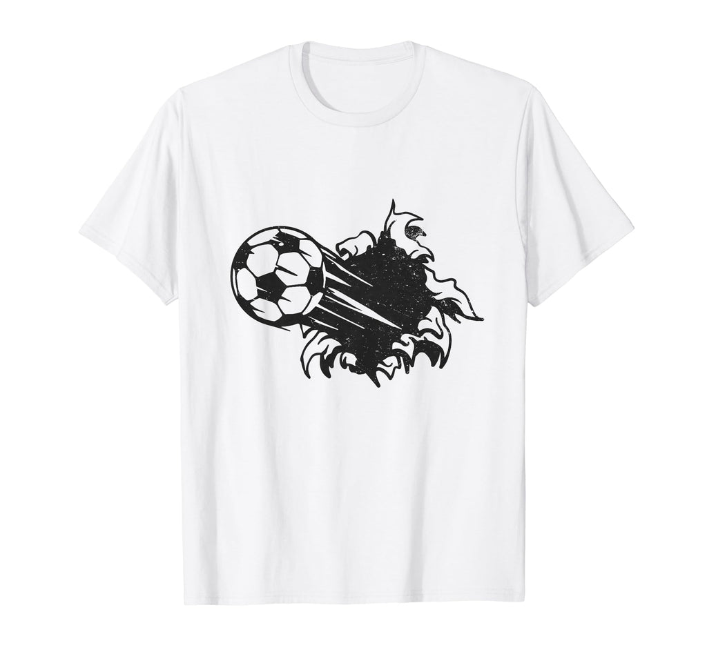 Funny Soccer Ball Soccer Player T-Shirt - Streetwear Style for Adults - T-Shirt, Sweatshirt, Hoodie